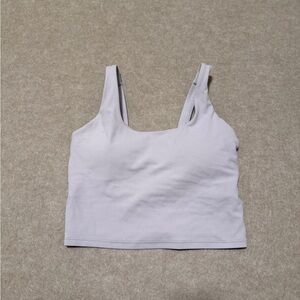 Light Purple Tank Top Gym